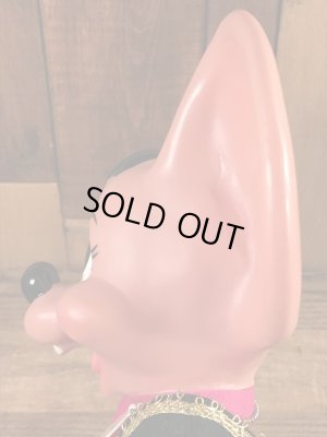 70年代頃のROYALTY Industries社製のフロリダマウスのビンテージコインバンク