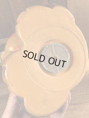 70年代頃のビッグアイズの犬のヴィンテージ貯金箱