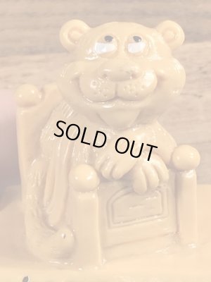 70年代頃のWallace Berrie社製の動物のヴィンテージメッセージドール