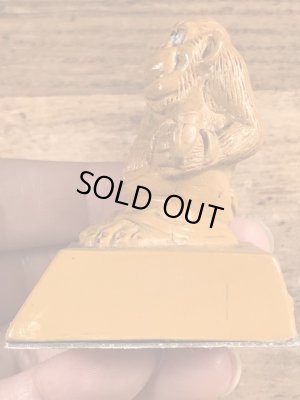 70年代頃のWallace Berrie社製の動物のヴィンテージメッセージドール