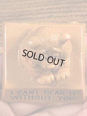 70年代頃の動物のビンテージメッセージドール