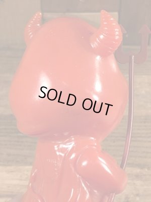 70年代頃のレッドデビルのビンテージメッセージドール