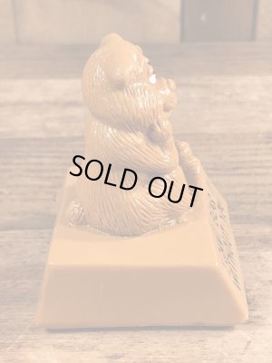 70年代頃の動物のビンテージメッセージドール