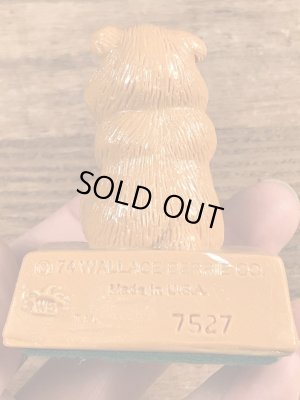 70年代頃の動物のビンテージメッセージドール