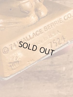 70年代頃の動物のビンテージメッセージドール