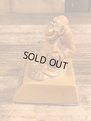 70年代頃のWallace Berrie社製の動物のヴィンテージメッセージドール