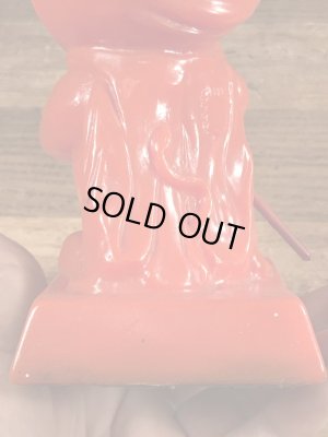 70年代頃のR.& W. Berrie社製のレッドデビルのヴィンテージメッセージドール