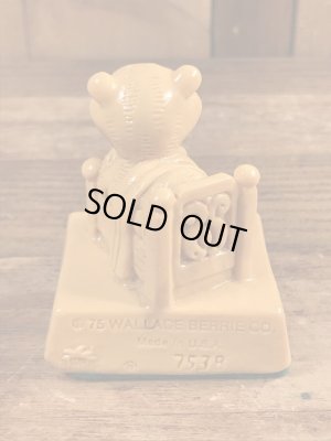 70年代頃のWallace Berrie社製の動物のヴィンテージメッセージドール