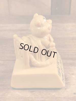 70年代頃の動物のビンテージメッセージドール