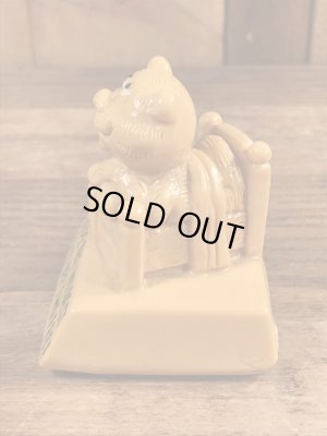 70年代頃のWallace Berrie社製の動物のヴィンテージメッセージドール