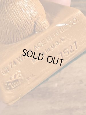 70年代頃の動物のビンテージメッセージドール