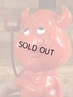 70年代頃のレッドデビルのビンテージメッセージドール