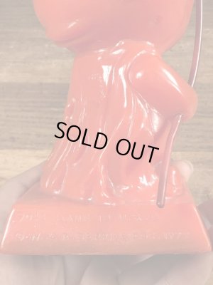 70年代頃のR.& W. Berrie社製のレッドデビルのヴィンテージメッセージドール