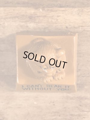 70年代頃の動物のビンテージメッセージドール