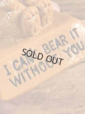 70年代頃の動物のビンテージメッセージドール