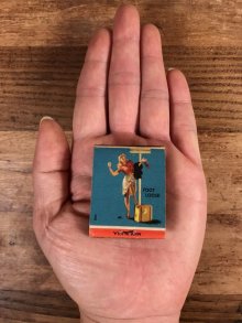 他の写真1: Advertising Pin Up Girl “Foot Loose” Matchbook　ピンナップガール　ビンテージ　マッチブック　40〜50年代