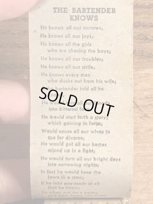 40〜50’sのピンナップガールのヴィンテージマッチブック