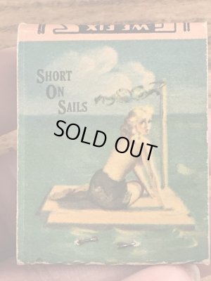 40〜50年代頃のピンナップガールのビンテージマッチブック