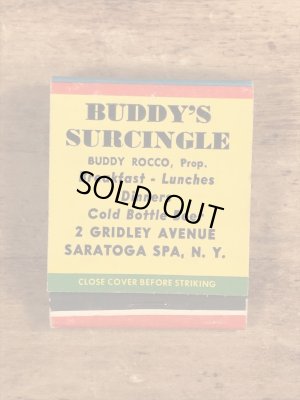 40〜50年代頃のピンナップガールのビンテージマッチブック