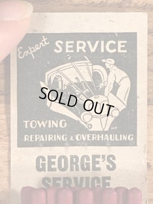 40〜50年代頃のピンナップガールのビンテージマッチブック