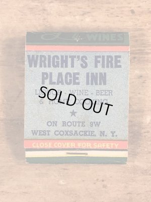 40〜50年代頃のピンナップガールのビンテージマッチブック