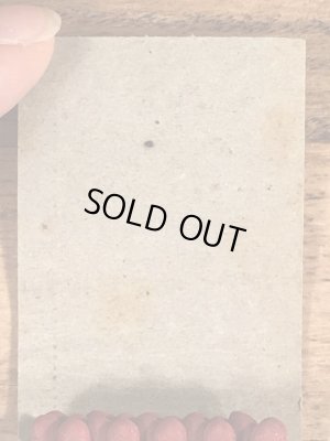 40〜50年代頃のピンナップガールのビンテージマッチブック