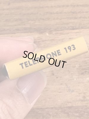 40〜50年代頃のピンナップガールのビンテージマッチブック