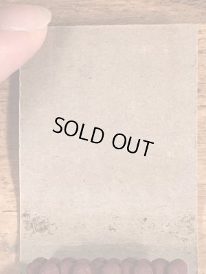 40〜50年代頃のピンナップガールのビンテージマッチブック