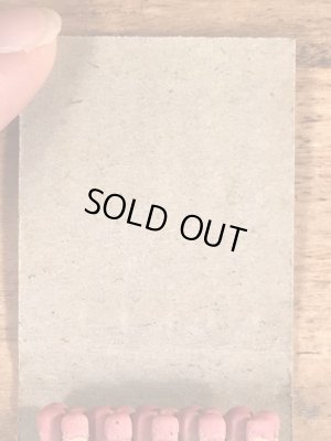 40〜50年代頃のピンナップガールのビンテージマッチブック