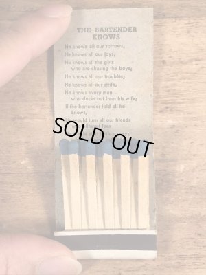 40〜50’sのピンナップガールのヴィンテージマッチブック