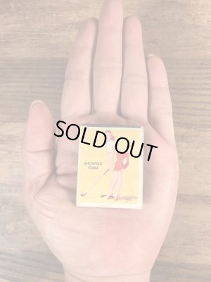 40〜50’sのピンナップガールのヴィンテージマッチブック