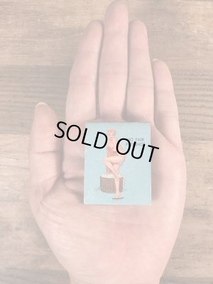 40〜50’sのピンナップガールのヴィンテージマッチブック