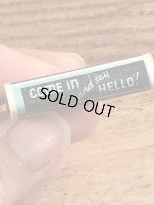 40〜50年代頃のピンナップガールのビンテージマッチブック