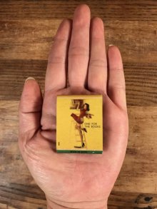 他の写真1: Advertising Pin Up Girl “One For The Books” Matchbook　ピンナップガール　ビンテージ　マッチブック　40〜50年代