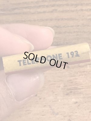 40〜50年代頃のピンナップガールのビンテージマッチブック