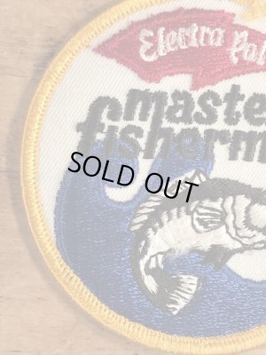 70年代〜頃のバスフィッシングのエレクトラパルのビンテージワッペン