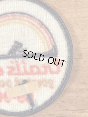 80〜90年代頃のTrail's End Gourmet Popcornのビンテージワッペン