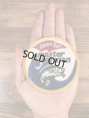 70年代〜頃のバスフィッシングのエレクトラパルのビンテージワッペン