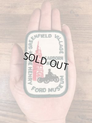 70年代〜頃のヘンリーフォード博物館のビンテージワッペン