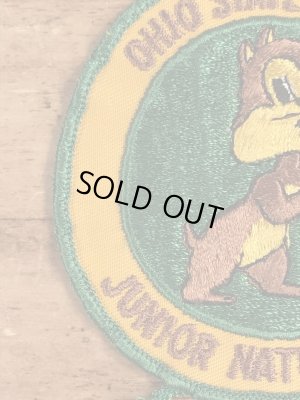 70年代〜頃のオハイオステイトパークのジュニアナチュラリストのビンテージワッペン