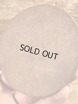 70年代〜頃のバッファロースカルが描かれたビンテージコースター