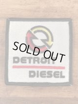 Detroit Diesel Patch　デトロイトディーゼル　ビンテージ　ワッペン　70年代〜