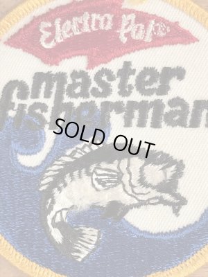 70年代〜頃のバスフィッシングのエレクトラパルのビンテージワッペン