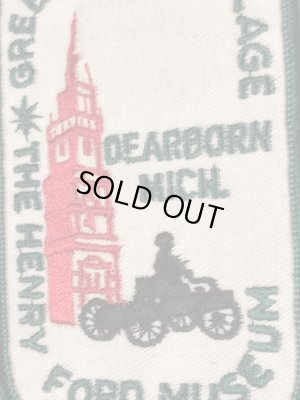 70年代〜頃のヘンリーフォード博物館のビンテージワッペン