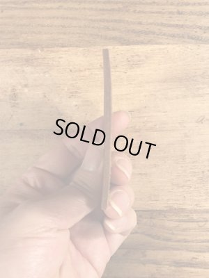 70年代〜頃のバッファロースカルが描かれたビンテージコースター