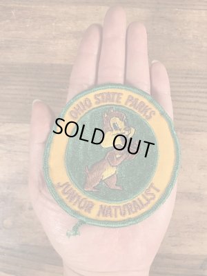 70年代〜頃のオハイオステイトパークのジュニアナチュラリストのビンテージワッペン