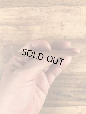 70’s〜頃のレザーのヴィンテージコースター