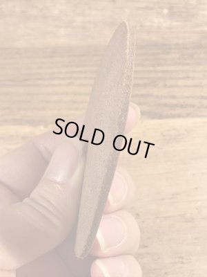 70’s〜頃のレザーのヴィンテージコースター