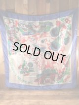 US Army Fort Meade Silk Scarf　USアーミー　ビンテージ　スカーフ　ミリタリー　40〜50年代