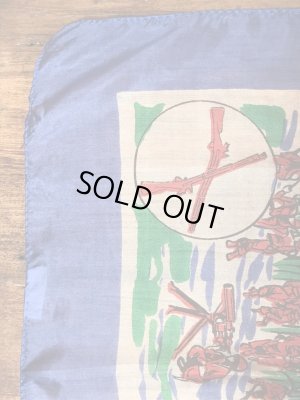 40〜50年代頃のUSアーミーのビンテージスカーフ